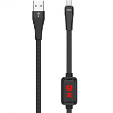 Кабель Hoco S4 USB-A – Micro-USB (1 м · 12W · 2.4A) (Black)