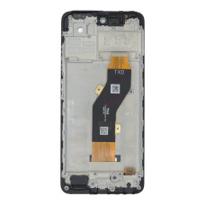 Дисплей для Infinix Hot 40i с тачскрином в рамке (Black) (ver. TXD)