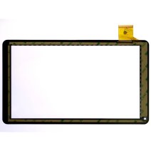 Сенсорне скло для Bravis NB105 (універсальне №327) 50 pin (Black) (version 3)