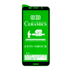 Защитная пленка Ceramic для Huawei Y5 Lite (2018) (Full Glue) (Black)
