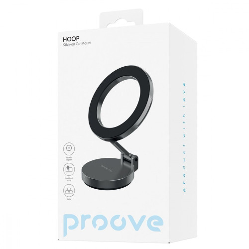 Автодержатель Proove Hoop Stick-on Car Mount (Black)