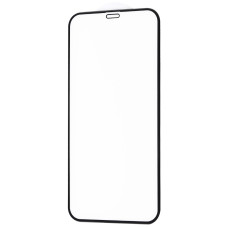 Захисне скло PRIME для Apple iPhone 12 mini (Full Glue) (0.3 мм, 4D) (Black)