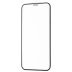 Захисне скло PRIME для Apple iPhone 12 mini (Full Glue) (0.3 мм, 4D) (Black)