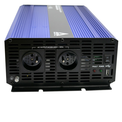 Інвертор AZO Digital IPS-6000 12 В до 6000 Вт, чиста синусоїда