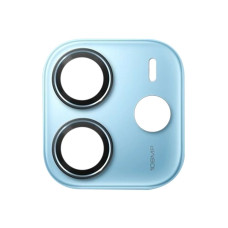 Стекло камеры для Xiaomi Redmi Note 14 (4G) в рамке (Blue) (Original)