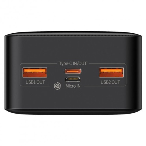 Повербанк Baseus Bipow Digital Display 20W (30000 mAh) (Black)