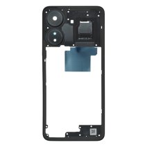 Средняя часть корпуса для Poco C65 (Black) (Original PRC)