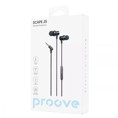 Наушники Proove Scape J5 (3.5мм) black