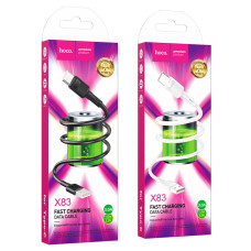 Кабель Hoco X83 USB-A – Type-C (1 м · 15W · 3A) (White)