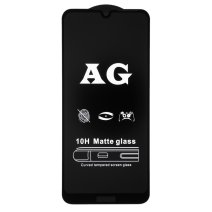 Защитное стекло Matte для Huawei Y6p (2020) (Full Glue) (0.3 мм, 2.5D) (Black)