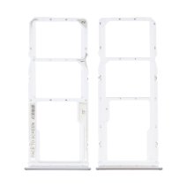 Держатель SIM-карты для Xiaomi Redmi Note 10S (версия на 2×SIM) (White)