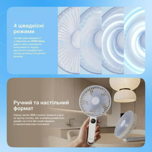 Портативний вентилятор Proove Breeze