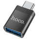 Переходник Hoco UA17 Type-C – USB-A (Black)