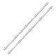 Прямая подсветка для телевизора Akai 32″ 303KJ320055D (2 планки по 551 мм, 5 LED, линза 17 мм, 6 В)