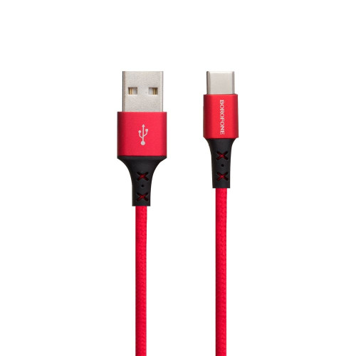 Кабель Borofone BX20 USB-A – Type-C (1 м · 10W · 2A) (Red)