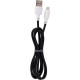 Кабель Gelius Full Silicon USB-A to Lightning 18W 1.2м (GP-UCN001L) black white