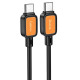 Кабель Hoco X108 Type-C – Type-C (1 м · 60W · 3A) (Black)