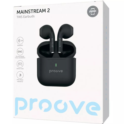 Наушники Bluetooth Proove Mainstream 2 TWS (Black)