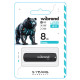 Флешка Wibrand Grizzly 8GB USB 2.0 (Black)