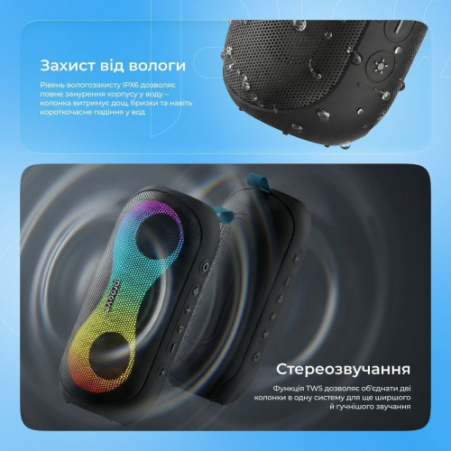 Bluetooth колонка Proove SoundTrap 30W (Black)