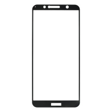 Защитное стекло в тех упаковке для Huawei Y6 (2018) (Full Glue) (0.3 мм, 2.5D) (Black)