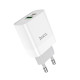 Сетевое зарядное устройство Hoco C80A USB-A+USB-C (20W · 3.1A) (White)