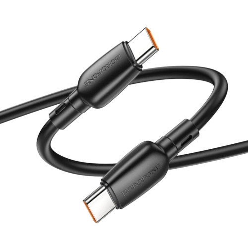 Кабель Borofone BX93 Type-C – Type-C (1 м · 100W · 3A) (Black)
