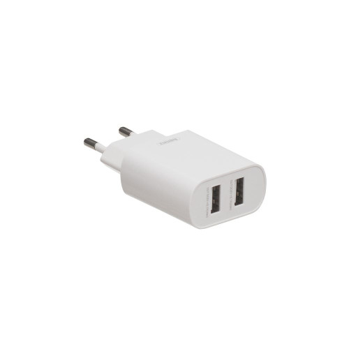 Сетевое зарядное устройство Remax RP-U35 2xUSB-A (10.5W · 2.1A) с кабелем USB-A – Micro-USB (White)