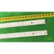 Пряма підсвітка для телевізора Elenberg 32″ 303HK320031 (2 планки по 624 мм, 10 LED, лінза 15,5 мм, 3 В)