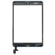 Сенсорне скло для Apple iPad mini (2012) з кнопкою (White)