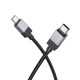 Кабель Hoco X110 Honorific Type-C – Type-C (1 м · 60W · 3A) (Black)