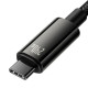 Кабель Baseus Tungsten Gold Type-C – Type-C (1 м · 240W) (Black)