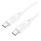 Кабель Hoco X88 Type-C – Type-C (2 м · 60W · 3A) (White)