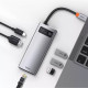 USB-хаб Baseus Metal Gleam Multifunctional 6в1 Type-C (Gray)