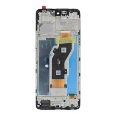 Дисплей для Tecno Spark 30 з тачскріном в рамці (Black) (Original Used) (ver. TXD)