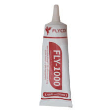 Клей силіконовий FLYCDI FTE-1000 – в тюбику з дозатором (50 ml)