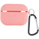 Чехол для AirPods Pro 3 Silicone Case with Fibra (Pink)