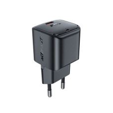 Сетевое зарядное устройство Acefast A77 Mini USB-C (30W · 3A) (Black)