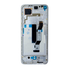 Дисплей для Xiaomi Mi 10T (5G) с тачскрином в рамке (Silver) (Original PRC)