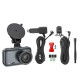 Відеореєстратор Hoco DV6 Full HD із задньою камерою (Black)