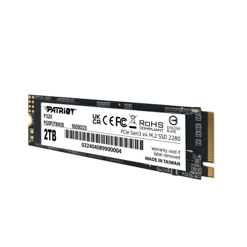 Накопичувач Patriot SSD M.2 2280 NVMe P320 2TB