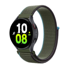 Ремешок универсальный 22 мм Nylon для Amazfit, Samsung, Huawei (Dark Green)