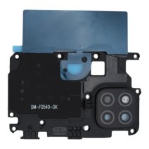 Стекло камеры для Xiaomi Redmi 9C (NFC) в рамке (Black)