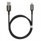 Кабель Proove Dense Metal USB-A – Lightning (1 м · 12W · 2.4A) (Black)