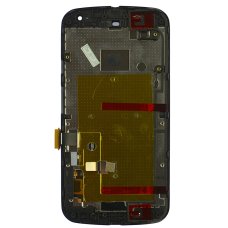 Дисплей для Motorola XT1064 с тачскрином в рамке (Black)