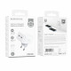 Сетевое зарядное устройство Borofone BA76A 2xUSB-C (35W · 3A) (White)