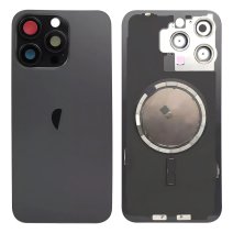 Задняя крышка для Apple iPhone 15 Pro Max (Black) (Original PRC) со стеклом камеры