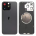 Задня кришка для Apple iPhone 15 Pro Max (Black) (Original PRC) зі склом камери