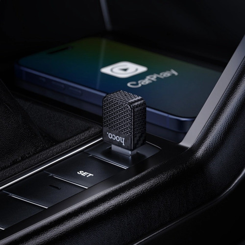 Бездротовий адаптер CarPlay Hoco HU3 (Black)