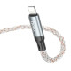 Кабель Hoco U112 USB-A – Lightning (1 м · 12W · 2.4A) (Gray)